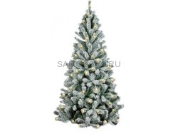 Искусственная елка Royal Christmas Flock Tree Promo Warm LED 150см.