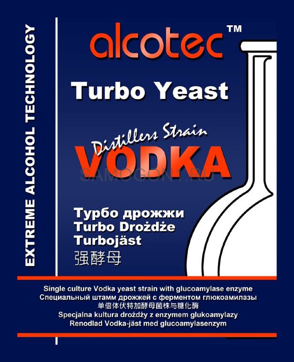 Дрожжи спиртовые Alcotec VODKA STAR 66г.